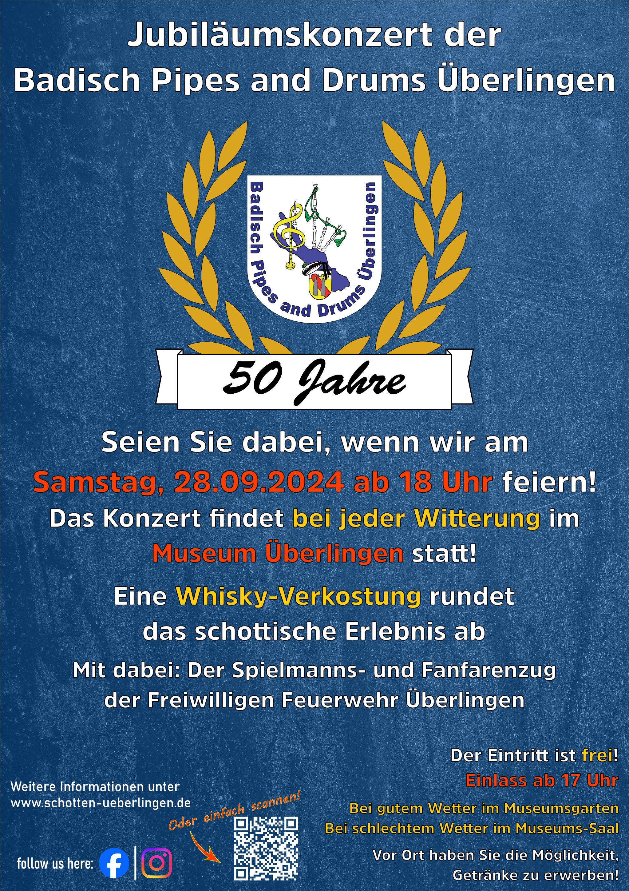 Plakat-Werbung Jubiläum 2024